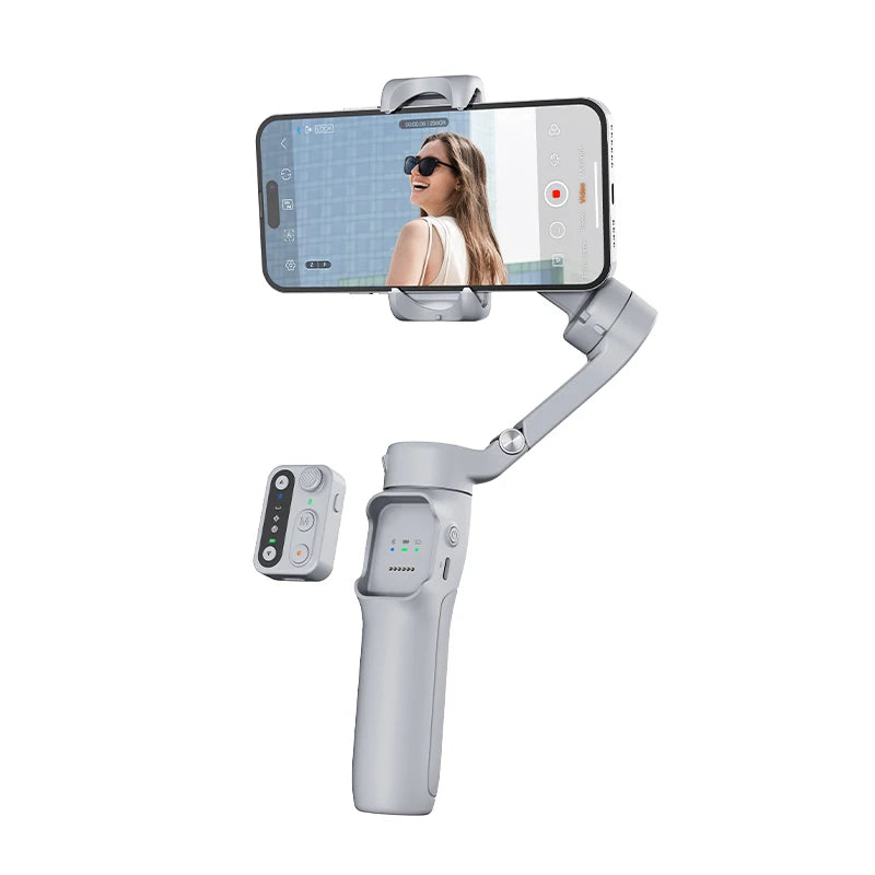 Isteady X3 SE 3-Axi Gimbal Stabilizer with Remote Control and Foldable Phone Stabilizer for Iphone/Samsung/Xiaomi/Huaweii