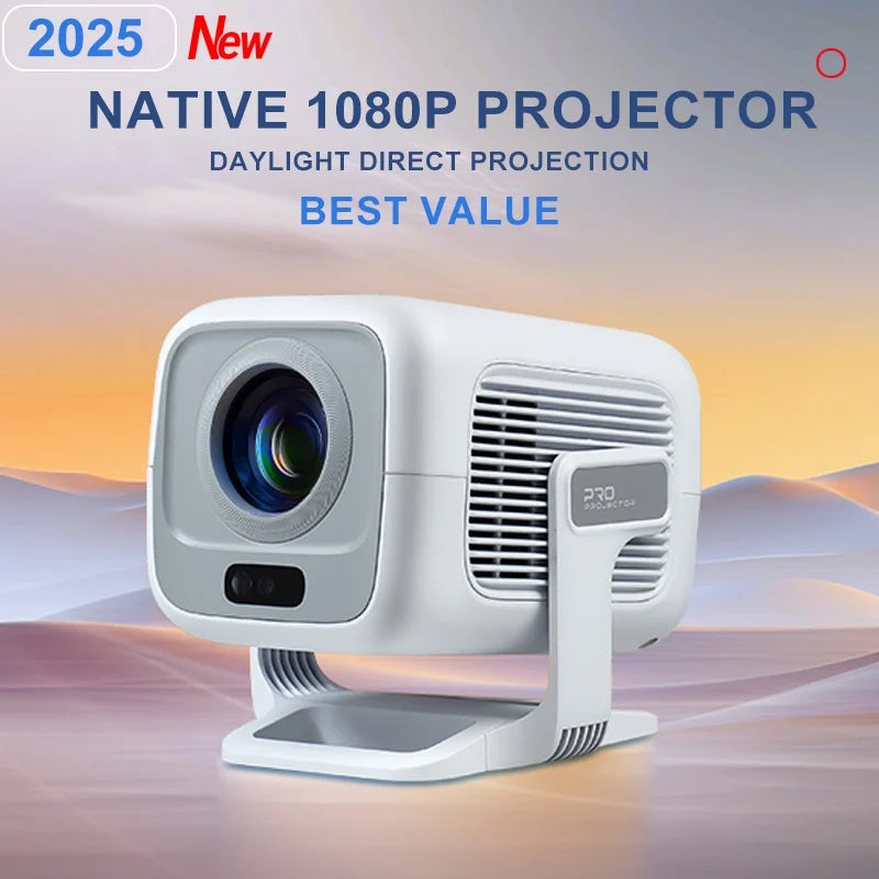 X3Plus HD Projector Native 1080P Support 4K WIFI6 BT5.4 Android Projector Auto-Focus Auto-Keystone Home Theater Projector