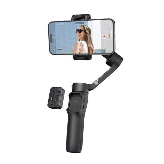 Isteady X3 SE 3-Axi Gimbal Stabilizer with Remote Control and Foldable Phone Stabilizer for Iphone/Samsung/Xiaomi/Huaweii